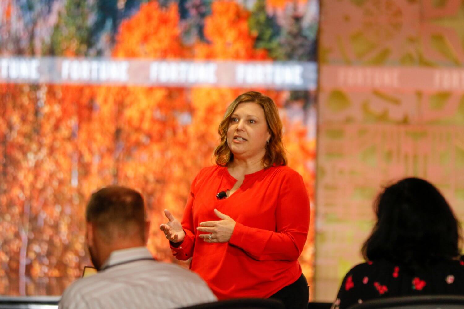 Elizabeth Banker, Vice President and Associate General Counsel, Internet Association, talking at Fortune Brainstorm Tech 2019